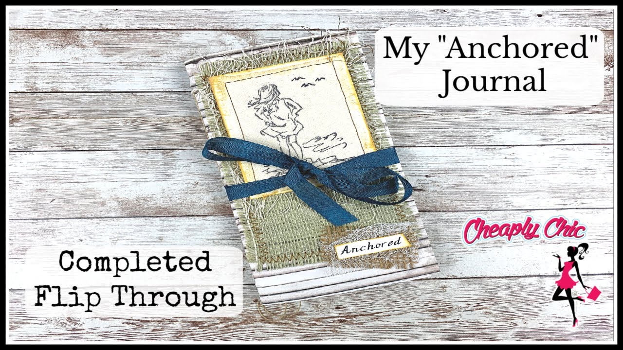 My Nautical Journal Flip Through | Anchored Collection | Junk Journal | Traveler's Notebook