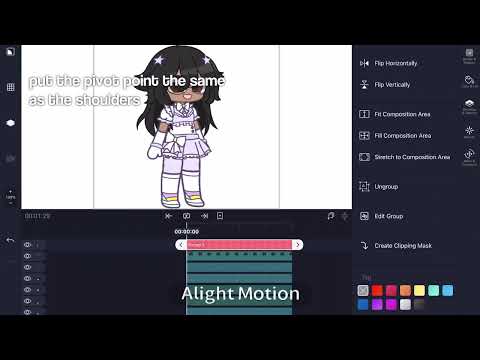 [ 🌫️ ] how to tween on alight motion! [] gacha