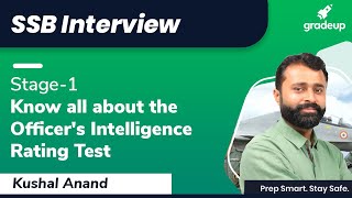 SSB Interview | Know All about the OIR(Officer's Intelligence Rating) Test | Stage-1 | Gradeup