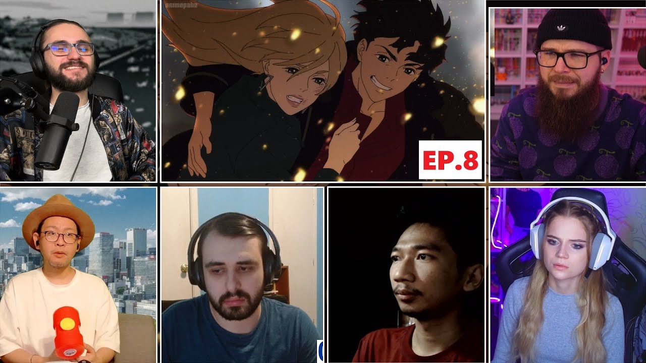 Lazarus Episode 8 Reaction Mashup - ラザロ 8話  リアクション