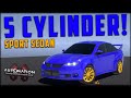 Building a 5 cylinder japanese sport sedan automation  beamng