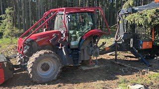 Pech gehabt 2 mal platter Reifen im Wald