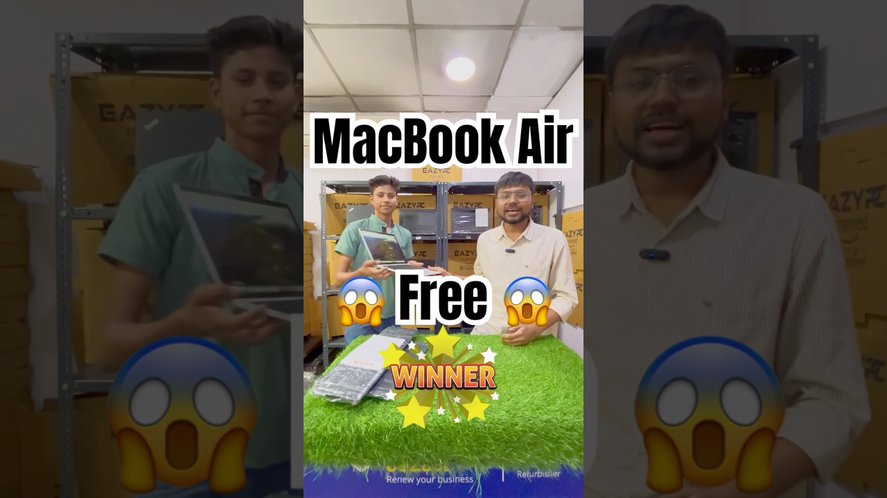 MacBook Air Free Giveaway to subscriber | Gift Worth ₹ 1Lakh 😱💻 