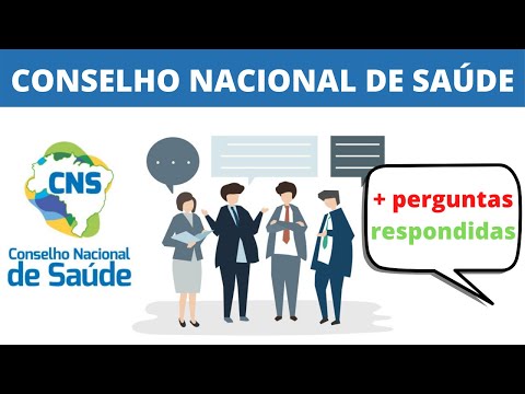 CONSELHO NACIONAL DE SAÚDE (CNS) | O QUE É?