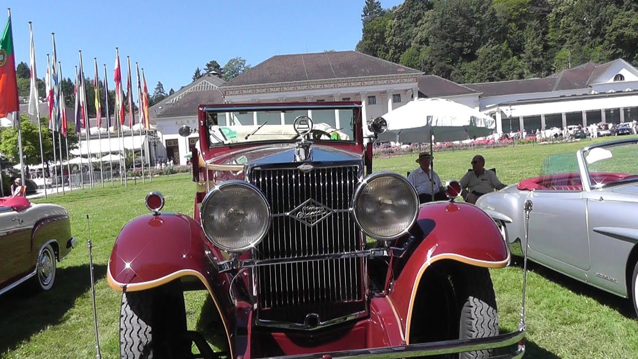 Baden-Baden 40. Oldtimer-Meeting Teil 1/2 am 10.07.2016 - YouTube