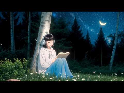 5 Hours Sleep Music「Leaning against a birch tree」🎵 Calm Music, Relaxing Music, Insomnia (Birch Tree)