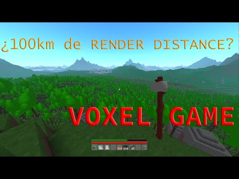 That's how I made 100 km of RENDER DISTANCE in my VOXEL GAME