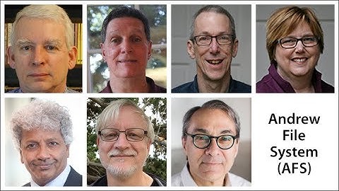 Andrew File System Developers Receive 2016 ACM Software System Award