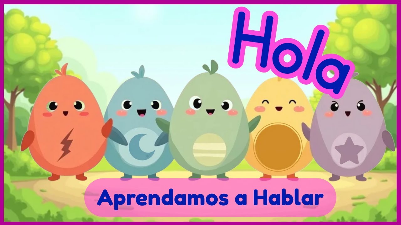 Enseña a Tu Bebé a Hablar y Controlar Sus Emociones 🥚 | "Huevitos a su ritmo" - Serie Educativa