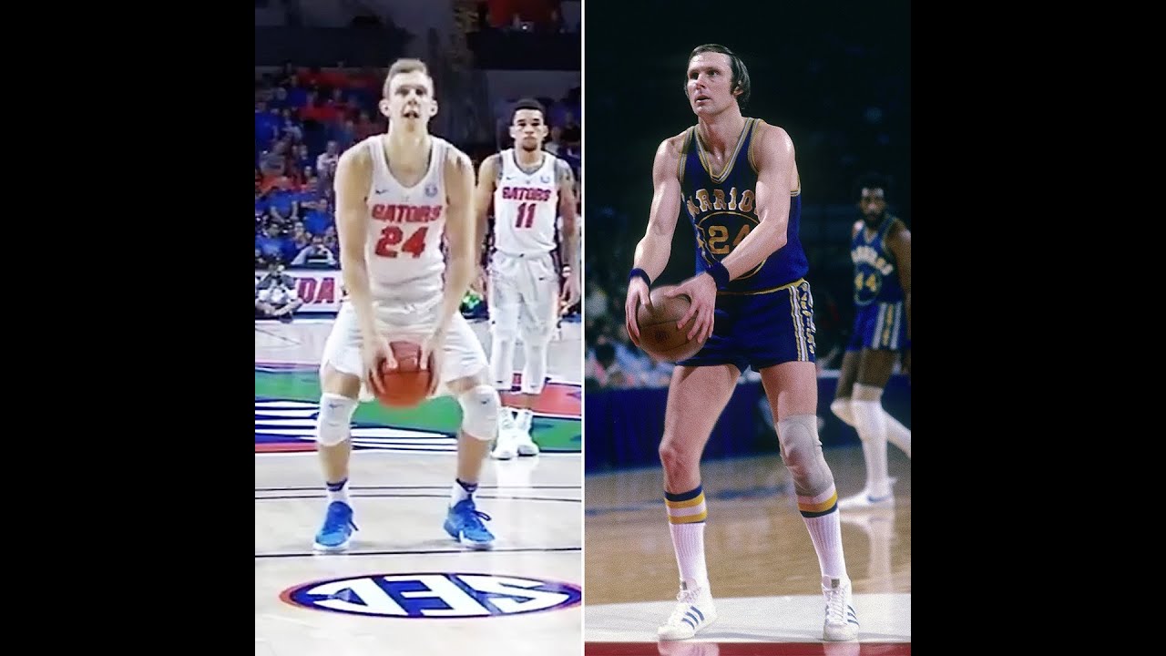 Like father, like son --Still amazing! - RICK BARRY and his son