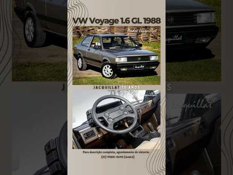 Vídeo do Voyage GL 1.6 1989