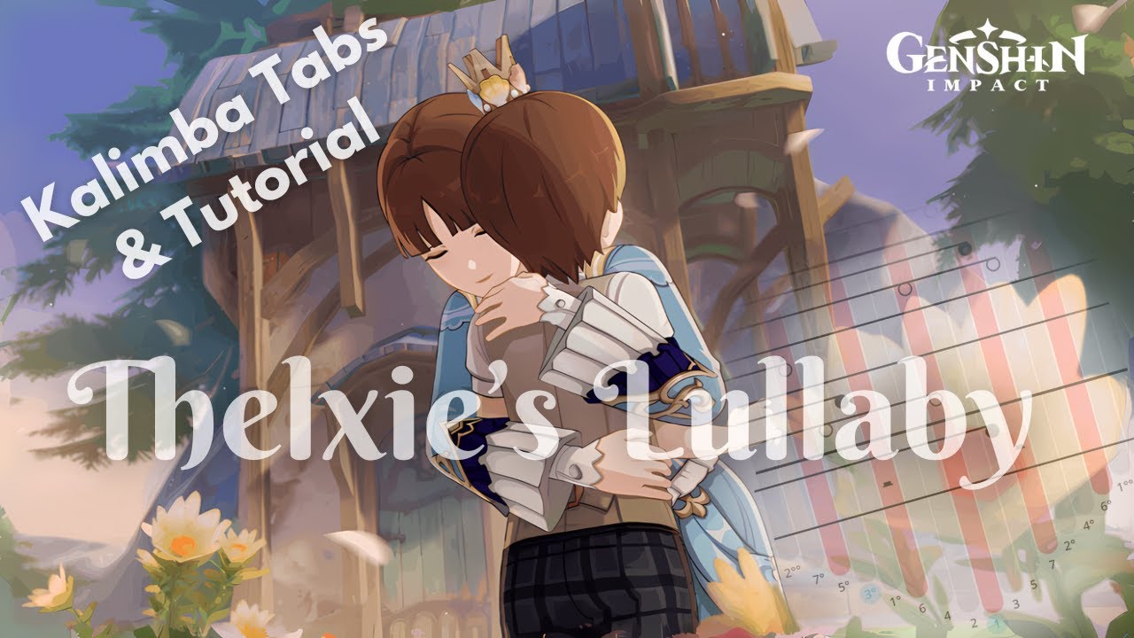 Genshin OST: Thelxie's Lullaby (Freminet Event Main Page OST) | Kalimba Tabs & Tutorial