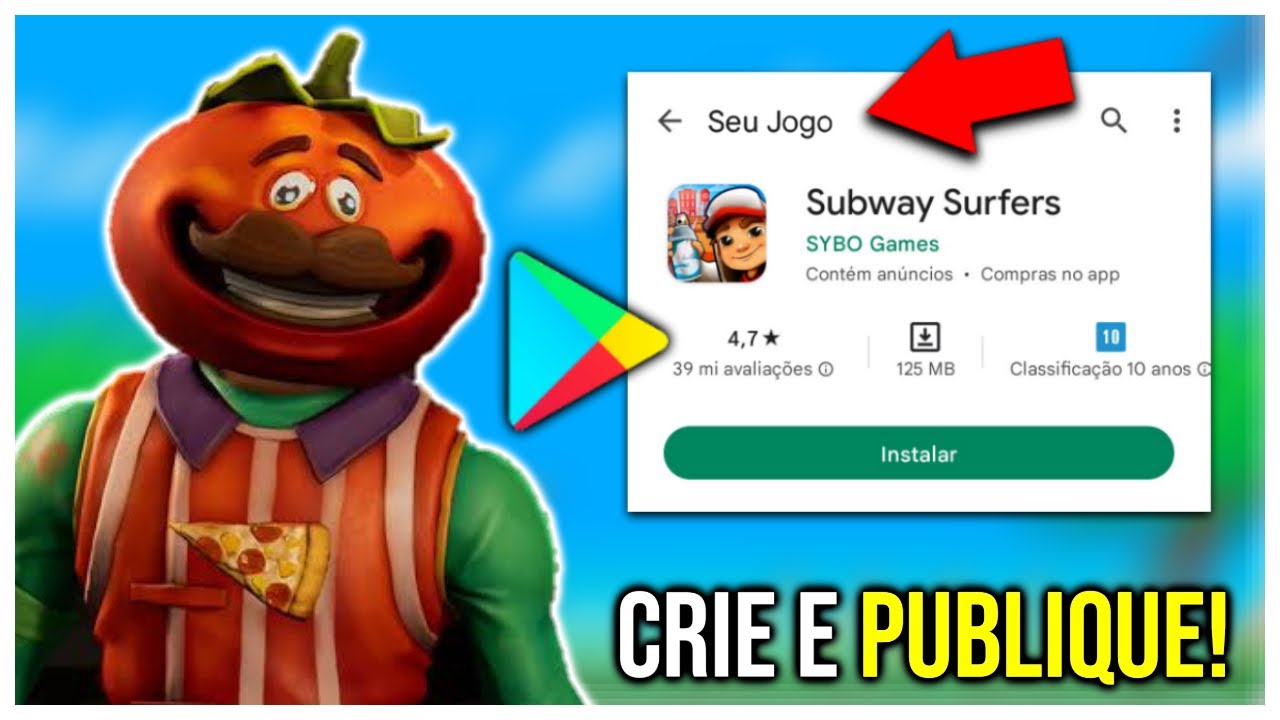 Como criar um JOGO pelo CELULAR e PUBLICAR na PLAY STORE,Como