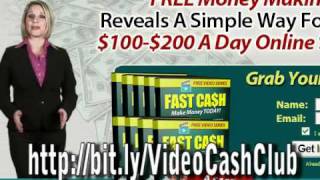 My Fast Cash Club - Free Video Course For New Members.