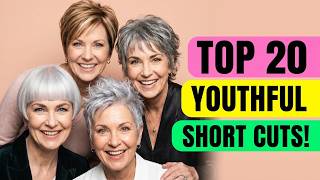 Top 20 Youthful Short Haircuts For Women Over 60 To Look 10 Years Younger