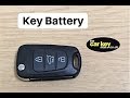 Key Battery Kia Hyundai Flip Key HOW TO change