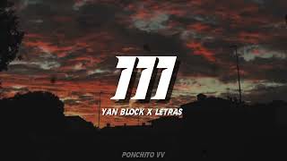 Yan Block - 111 ( Letras / Lyric ) 