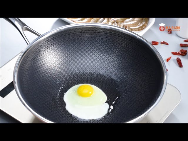 Joydeem医用级316不锈钢炒锅美国上市 可用铁铲 持久耐用更不粘 Youtube