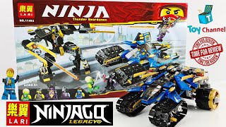 Mở Hộp Đồ Chơi Lego Ninjago Giá Rẻ Chiến Xa Sấm Sét Của Jay Toy Channel