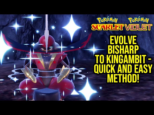 How to Evolve BISHARP Into KINGAMBIT in Pokemon Scarlet and Violet