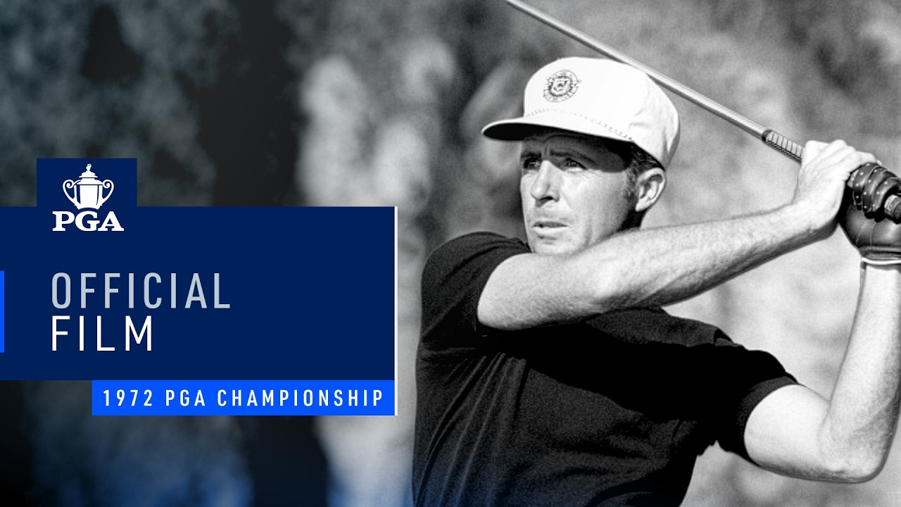 Gary Player's Second Wanamaker Trophy | 1972 PGA Championship | Official Film