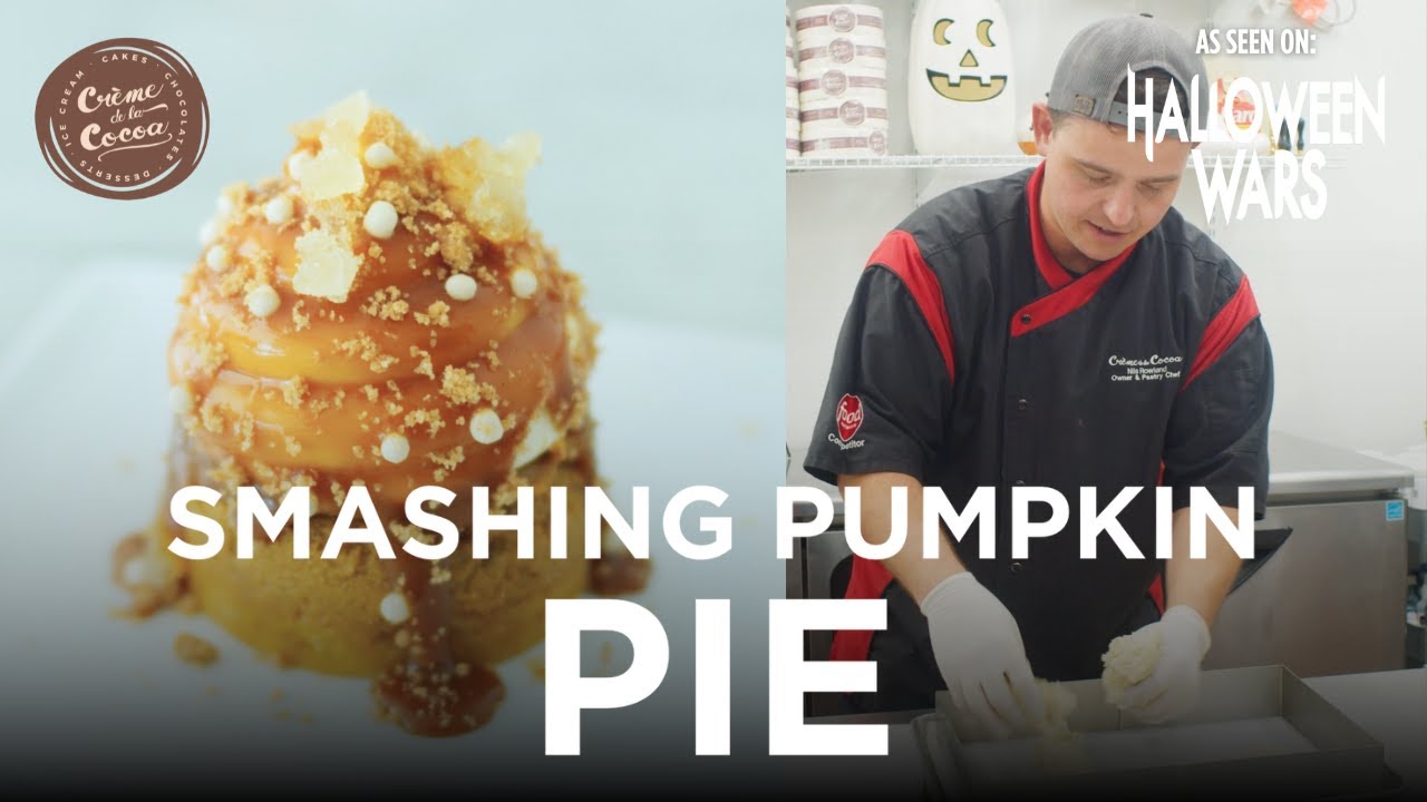 From Halloween Wars: Chef Nils' Smashing Pumpkin Pie | Crème de la Cocoa
