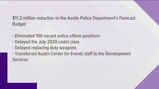 City of Austin budget proposal: $11.3M cut from APD, 3.5% tax hike | KVUE