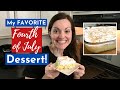 My Favorite 4th of July Dessert | Coconut Pudding Dessert