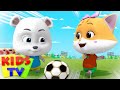 Soccer (Football) Song | Loconuts English Nursery Rhymes & Baby Songs | Kids Tv