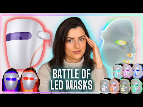 AFFORDABLE LED MASKS FACE OFF: Lumamask Pro vs. LightAura LED Face Mask by Project E Beauty