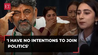 LS Polls Phase 2: DK Shivakumar’s daughter, says 'I have no intentions to join politics...'