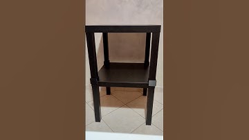 LACK Table Stacking Adapter - DIY Shelf #3dprinting #diy #ikea
