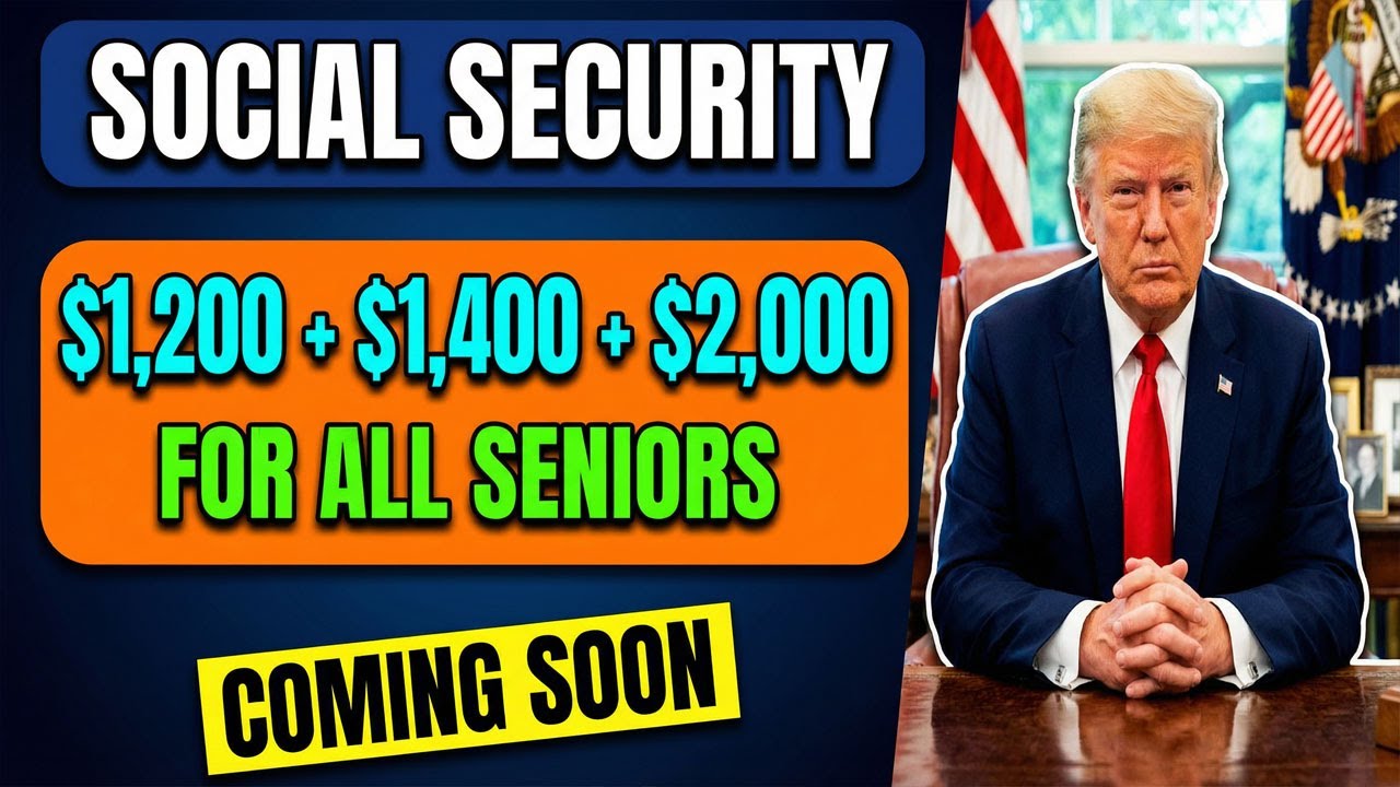 3 Payments $1200+$1400+$2000 on February 01 Coming For All Seniors on Social Security SSI SSDI VA