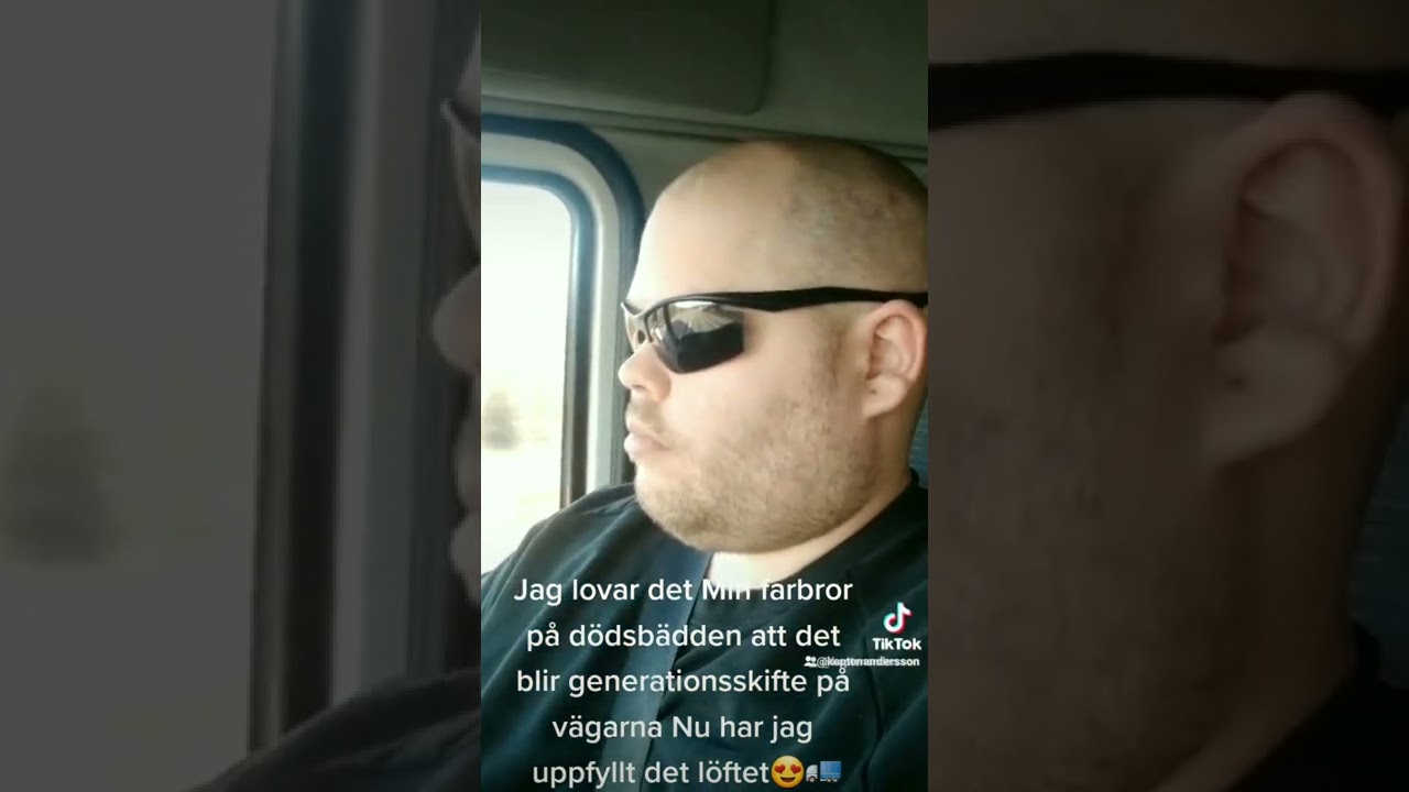 ⁣Jag lovade Min farbror på dödsbädden att det skulle bli generationsskifte på vägarna