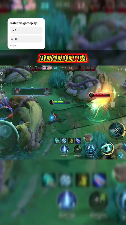 That’s what happens when you show off too much #benedetta #mobilelegends