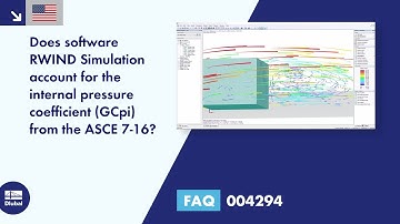 FAQ 004294 | Does software RWIND Simulation account for the internal pressure coefficient (GC-pi)...