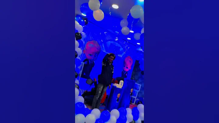 Boss baby birthday theme￼😍😍💗#shorts #babyboss
