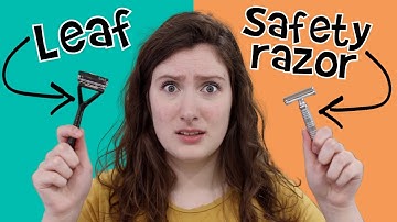 LEAF SHAVE RAZOR VS SAFETY RAZOR from Albatross // Is the Leaf razor worth the money?!