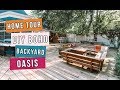 HOME TOUR | DIY Boho Backyard Oasis