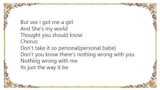 Babyface - Don&#39;t Take It So Personal Lyrics