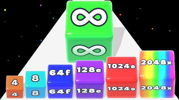 JELLY RUN 2048 - Big Update, New City, Infinity Mode! 02