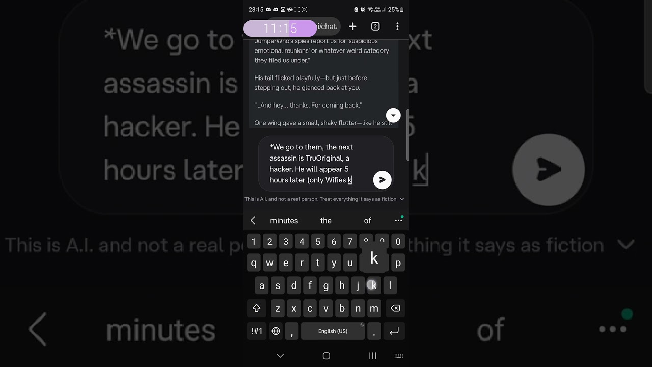 [Unstable related] C.ai but chaotic drama