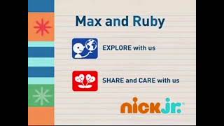 Celebrity Nick Jr Max and Ruby Curriculum Board (2010-2012) Profile