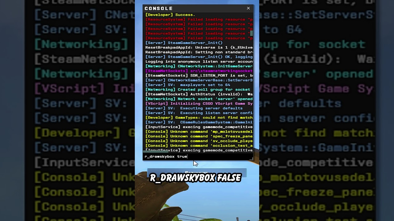 КАК ПОМЕНЯТЬ НЕБО В CS2 