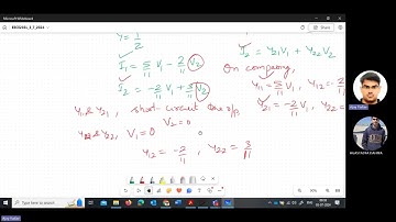 Y and ABCD Parameters of a 2 Port Network using LTSPICE Simulation