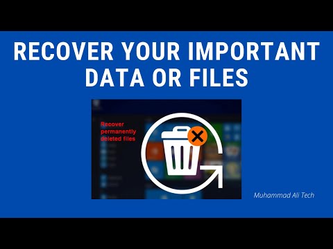 How To Recover Permanently Deleted Files For Free In Windows 10/8/7/XP