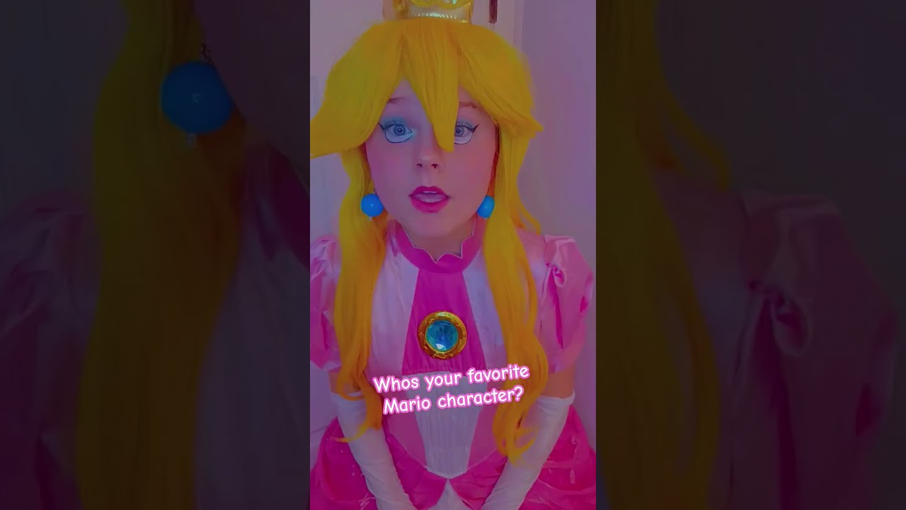 #trending #cosplay #mario #mariocosplay #princesspeach #videogames #videogamecosplay #fyp #relatable