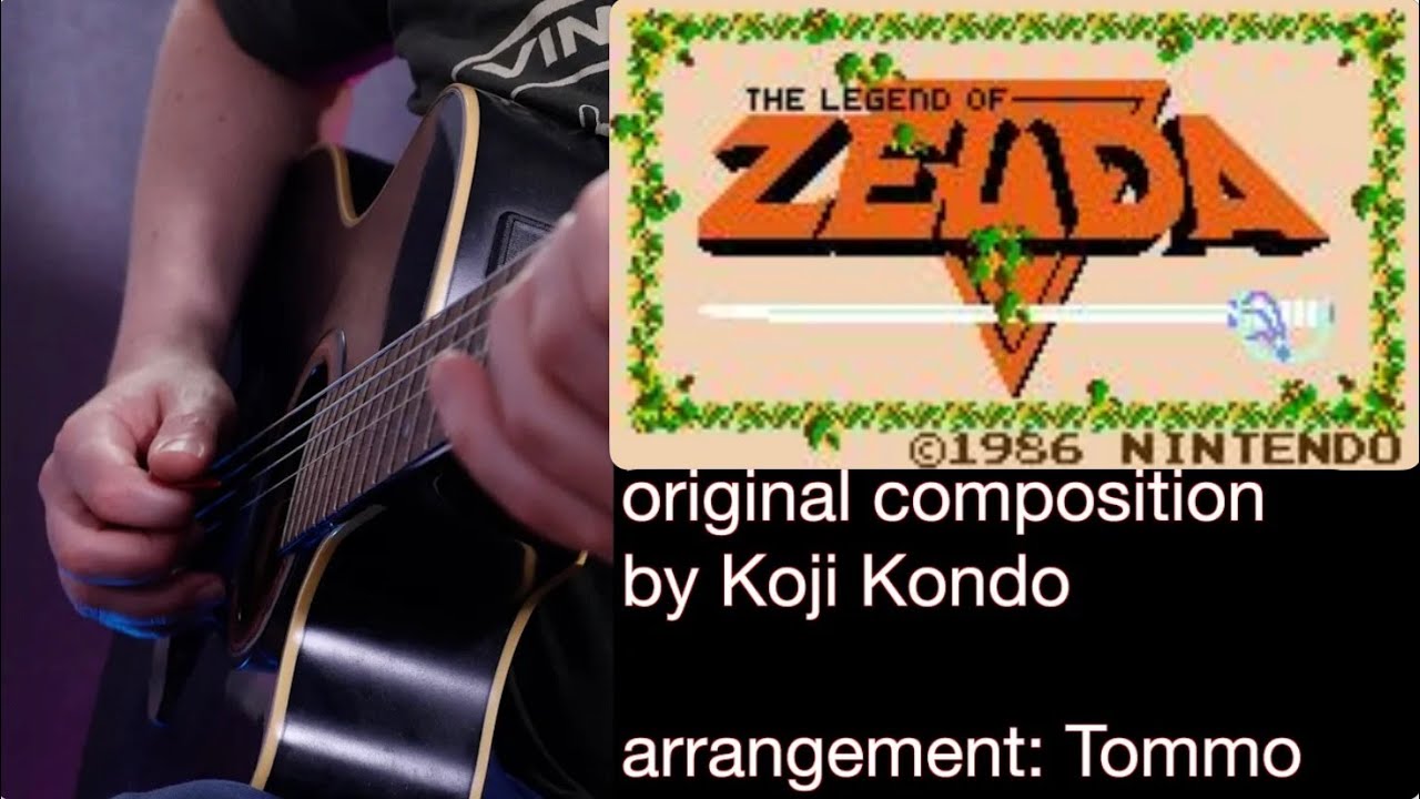 The Legend of Zelda, 1986 Title Theme. Arrangement for guitars and bass
