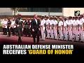 Australian Defense Min. Richard Marles receives ‘Guard of honor’ ahea of Defence Ministers' Dialogue