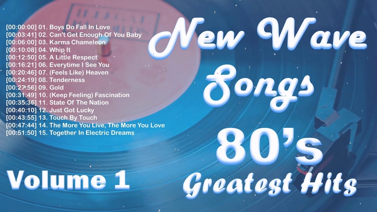 New Wave 80's 90's - Best New Wave Songs 80's and 90's - YouTube